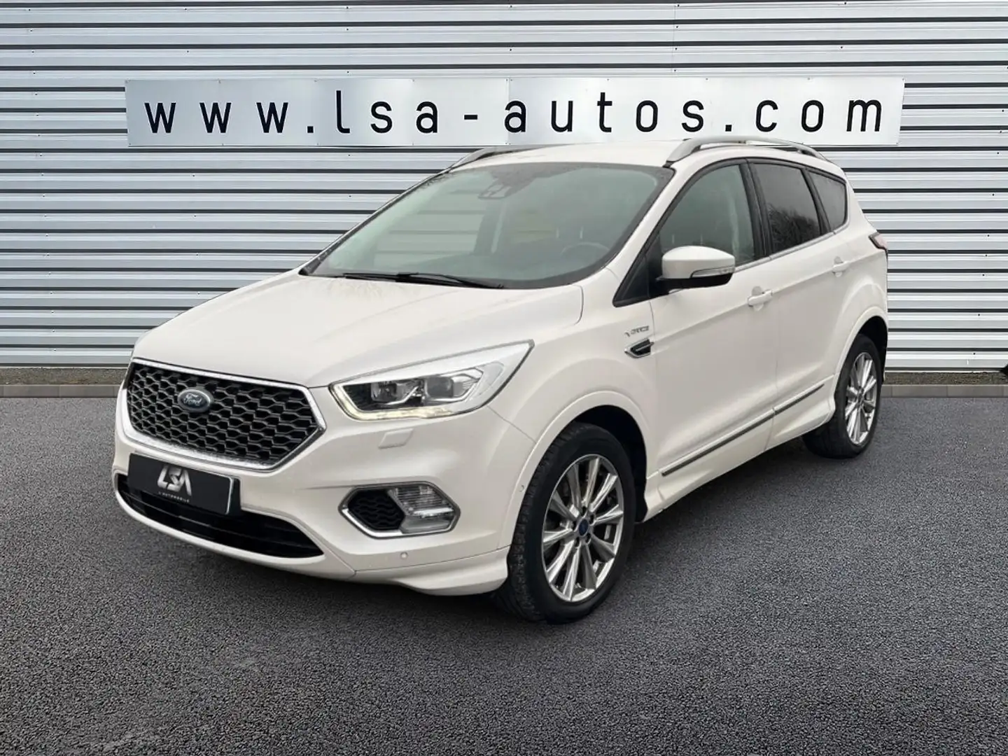 Ford Kuga 2.0 TDCi 150 4x2 Vignale Weiß - 1