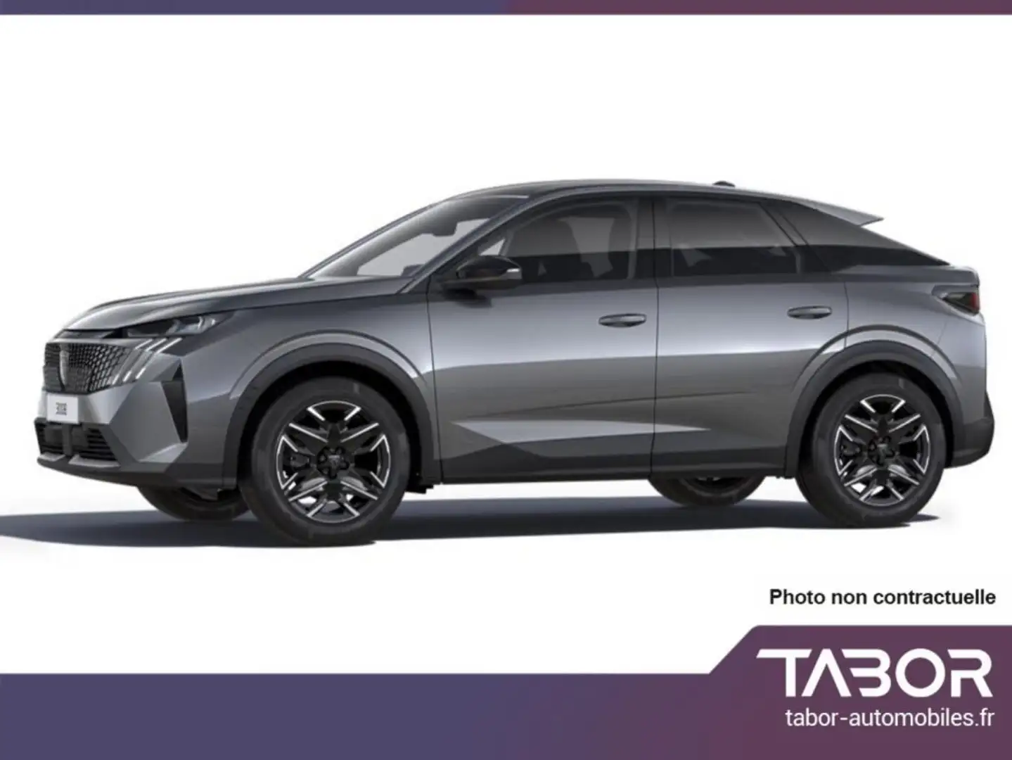 Peugeot 3008 Hybrid 136 eDSC6 Allure ACC 360° Gris - 2