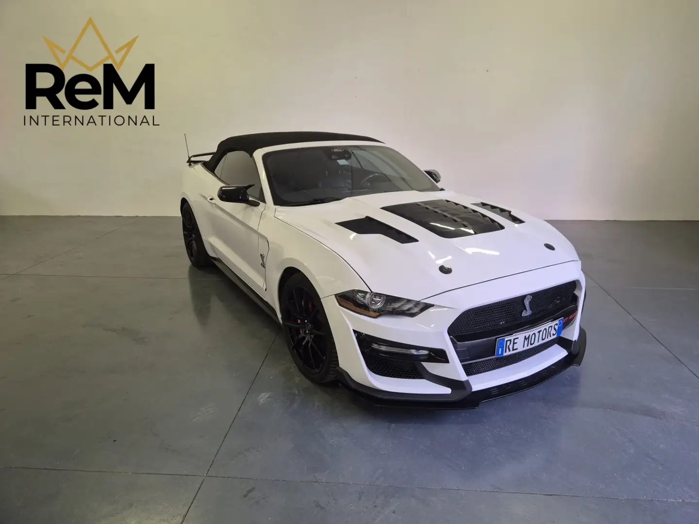 Ford Mustang Mustang Convertible 2.3 ecoboost 314cv auto Bianco - 1