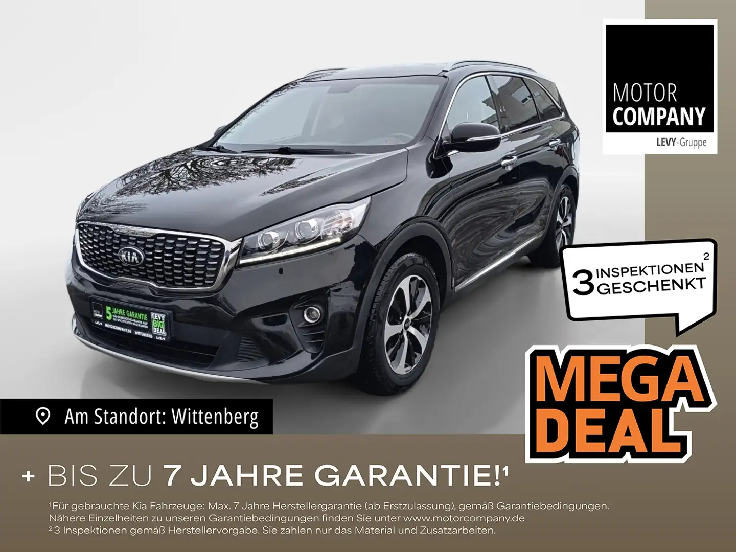 Kia Sorento 2.2 CRDi Vision SHZ*Kamera*Navi* Schwarz - 1