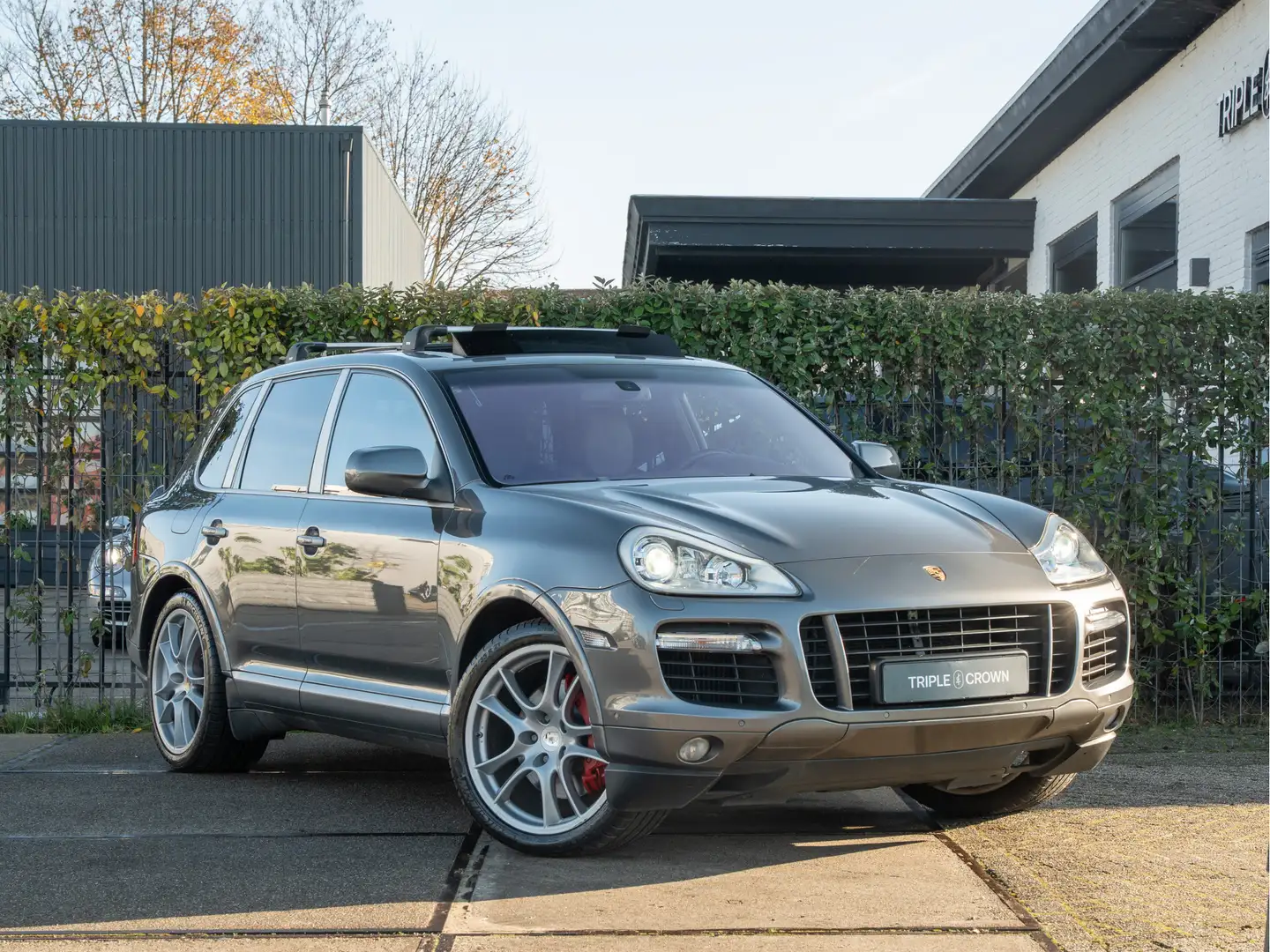 Porsche Cayenne 4.8 Turbo | Bose | Apple Carplay | Luchtvering Grijs - 1