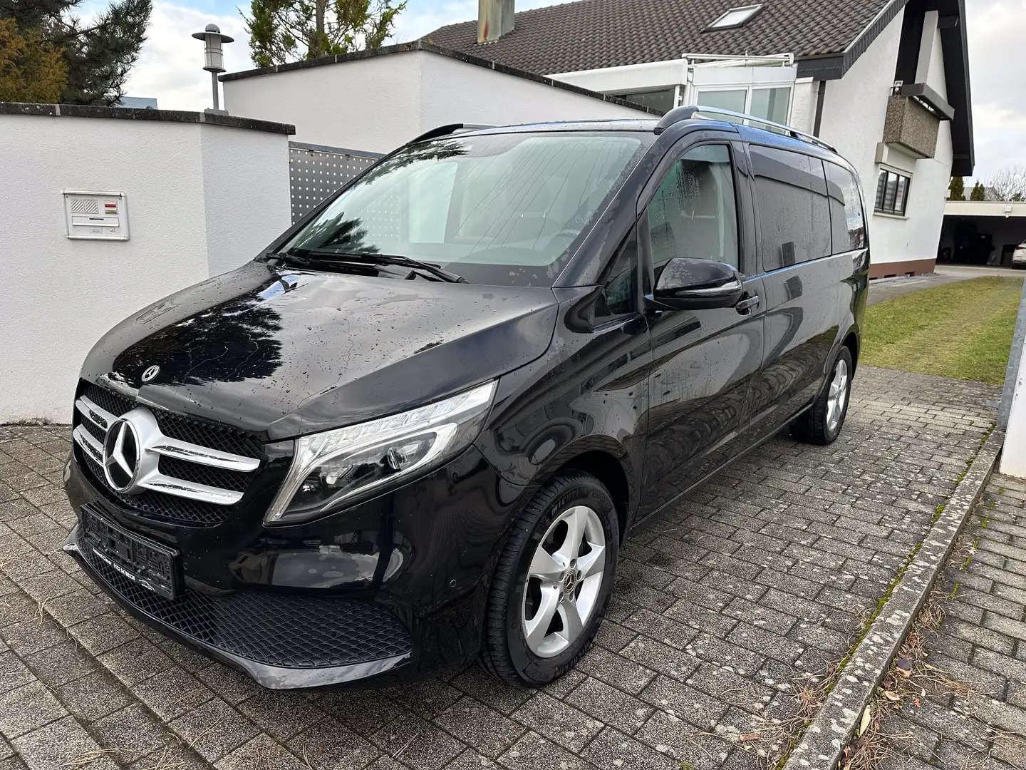Mercedes-Benz V 250 V250d EDITION 4MATIC Kompakt -LED-NAVI-AHK-RFK-PDC Nero - 2