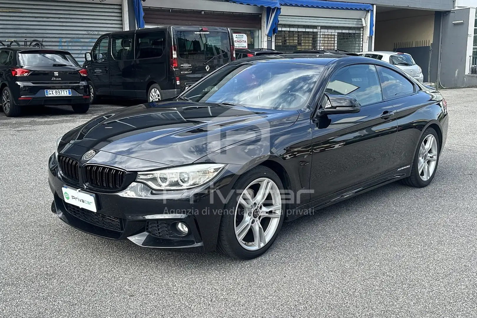 BMW 420 420d Coupé Msport Schwarz - 1