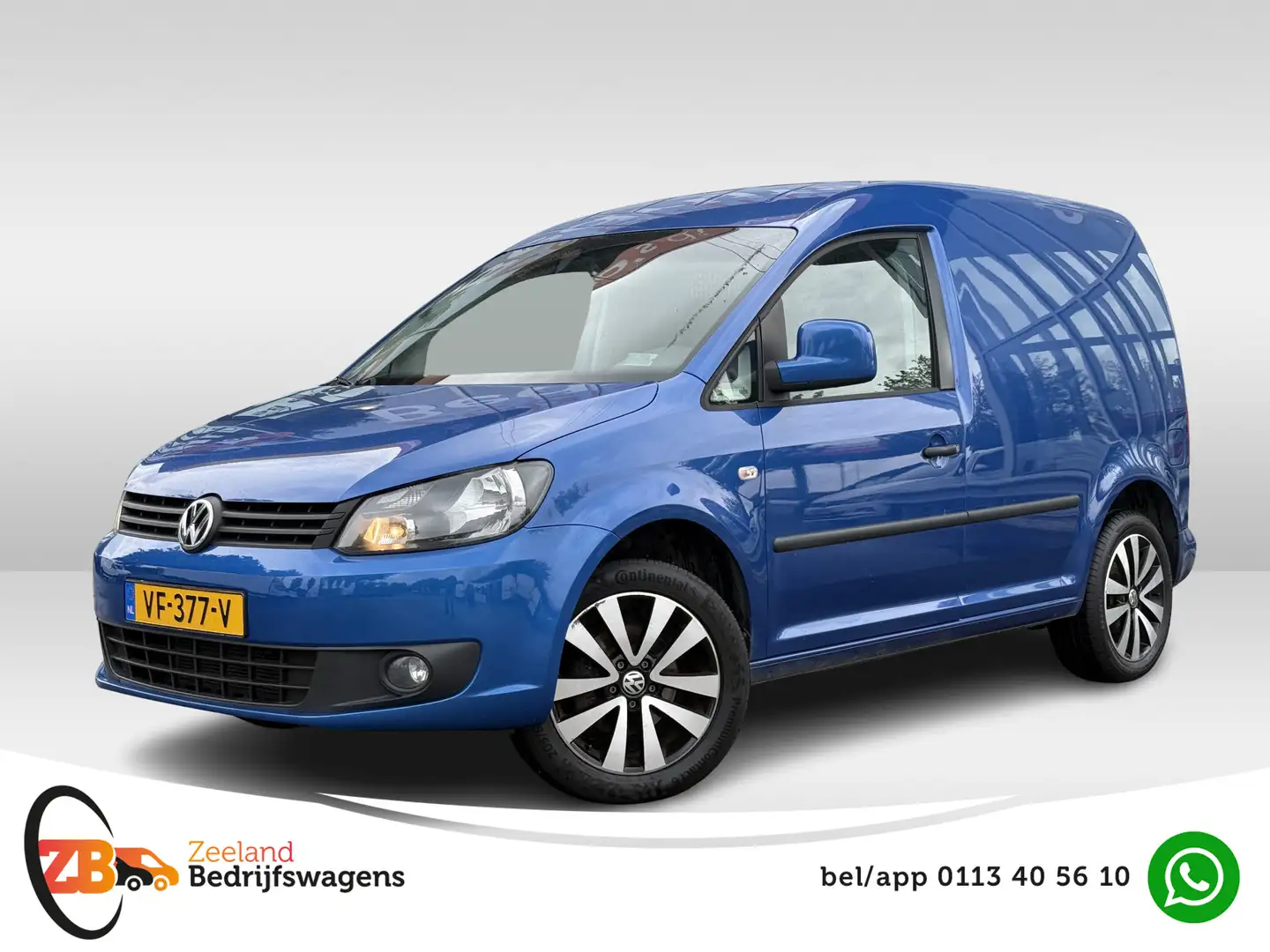 Volkswagen Caddy 1.6 TDI | NL-auto | Carplay | Airco | Cruisec. Blauw - 1