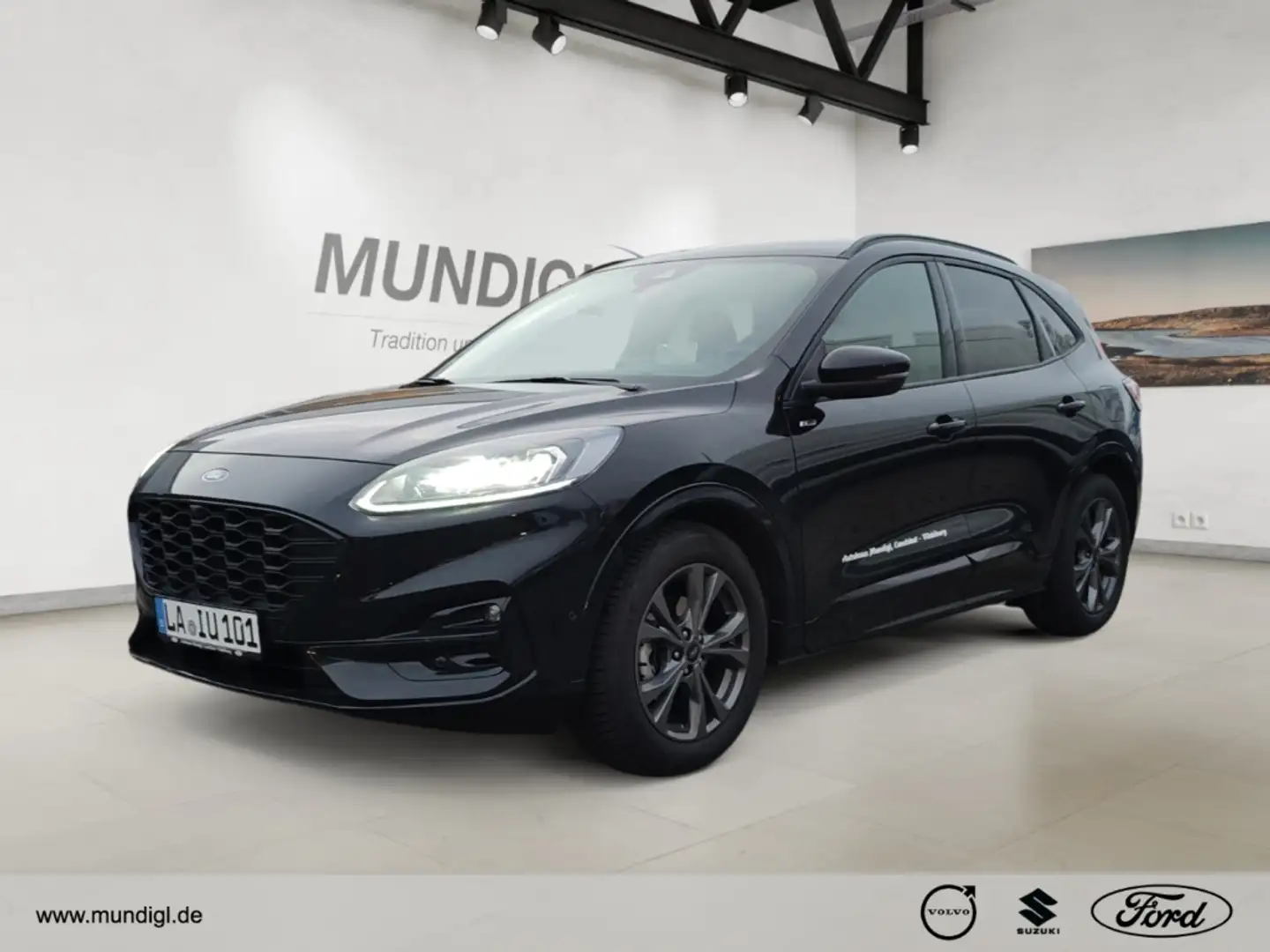 Ford Kuga ST-Line X Navi Autom ACC Klimaaut RFK SHZ FSH LRH Schwarz - 1