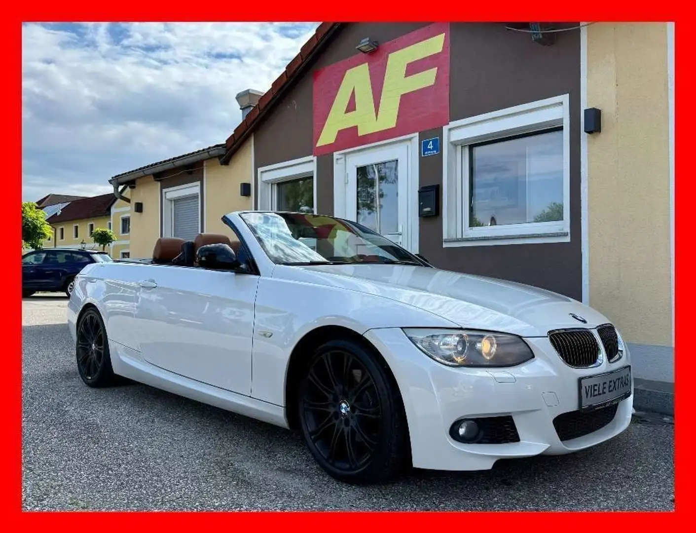 BMW 320 d Cabrio | *M-PAKET* Weiß - 1