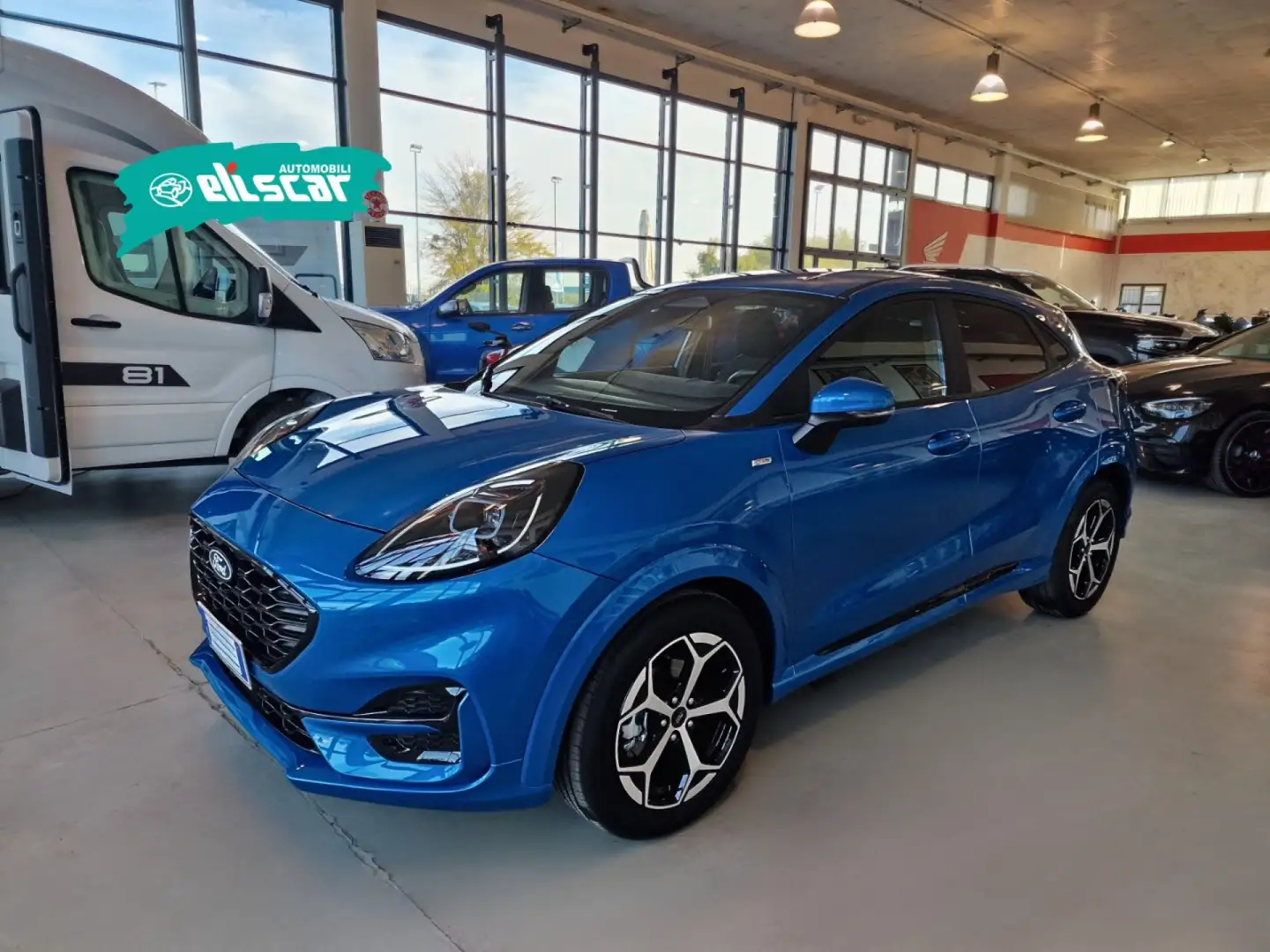 Ford Puma 1.0 EcoBoost Hybrid 125 CV S&S ST-Line Blu/Azzurro - 2