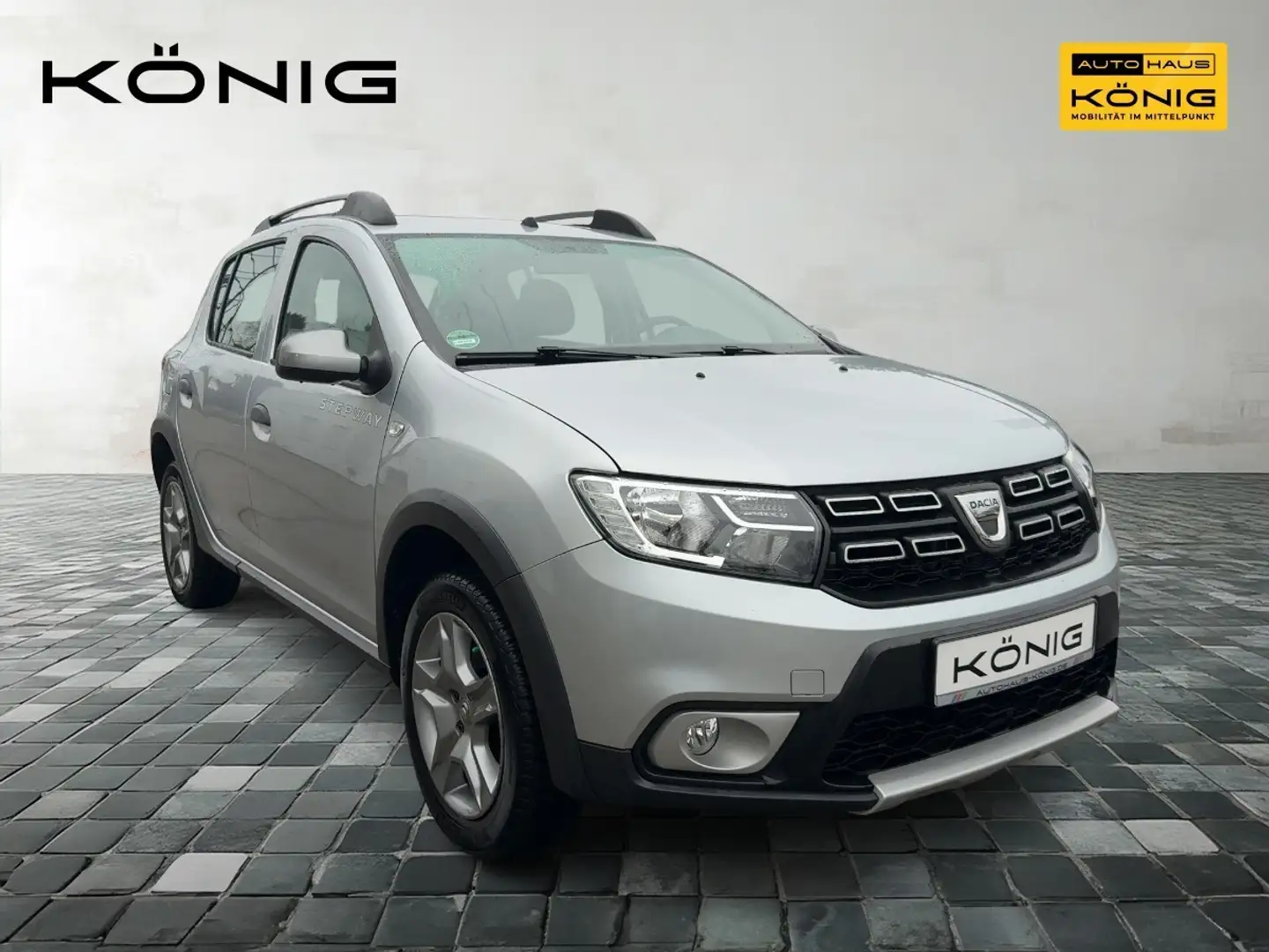 Dacia Sandero Stepway Prestige PDC*Allwetter*Klima Grijs - 2