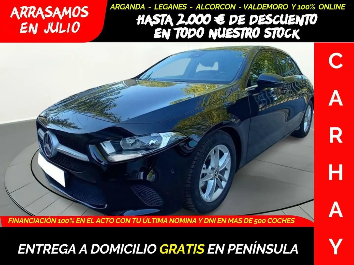 Mercedes-Benz A 180 D BUSINESS SOLUTION AUT Negro - 1
