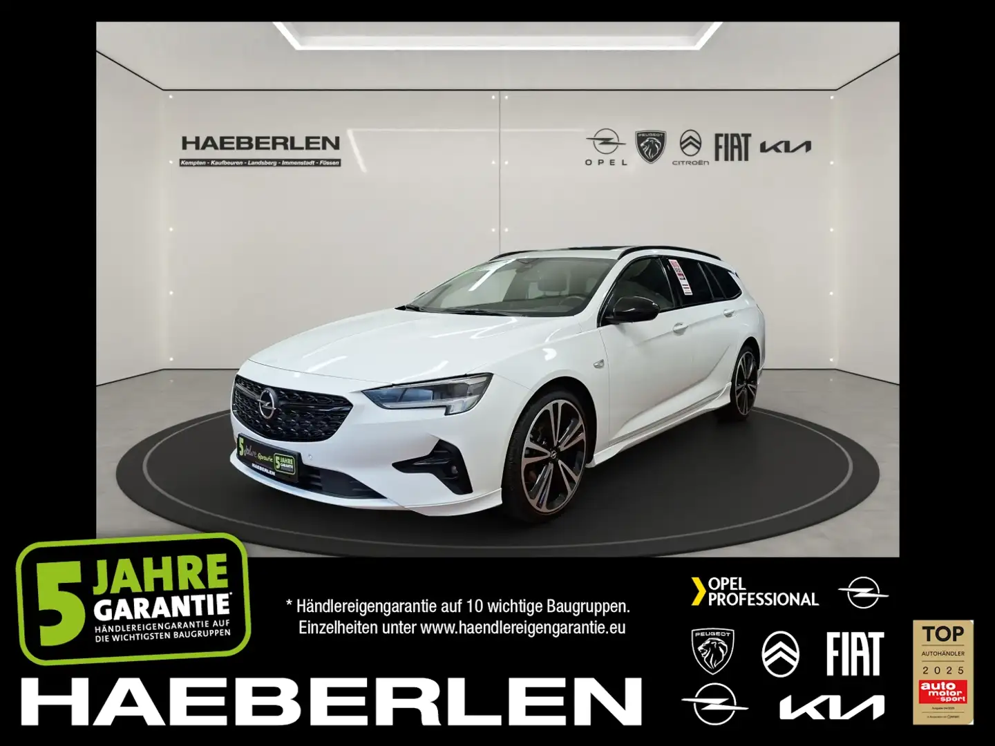 Opel Insignia B Sports Tourer 2.0 CDTI  Ultimate ACC AHK Schwenk Weiß - 1