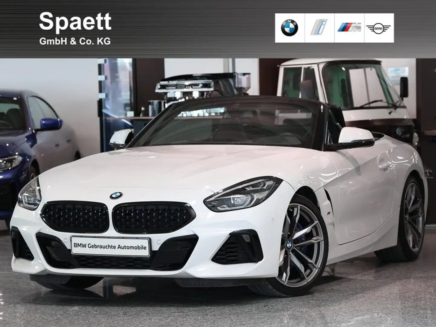 BMW Z4 M40i 19Zoll RFK HUD DrivAss HarmKar.  DAB Weiß - 1