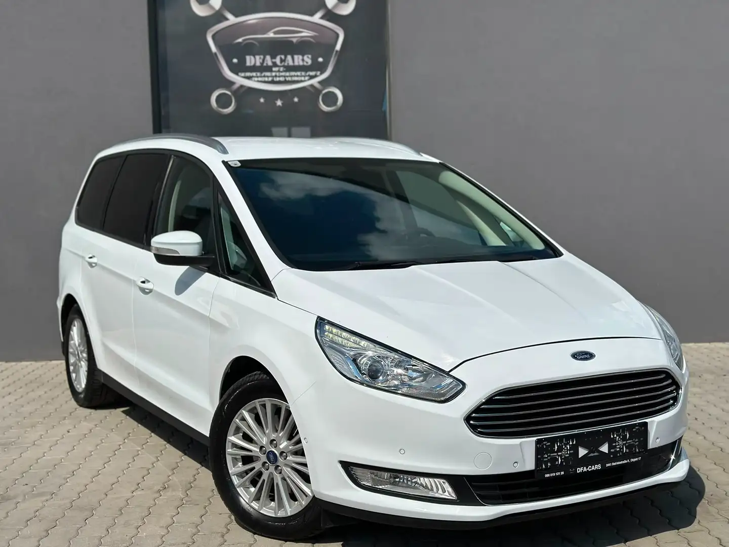 Ford Galaxy Titanium 2.0 Diesel 7.Sitzer Weiß - 1