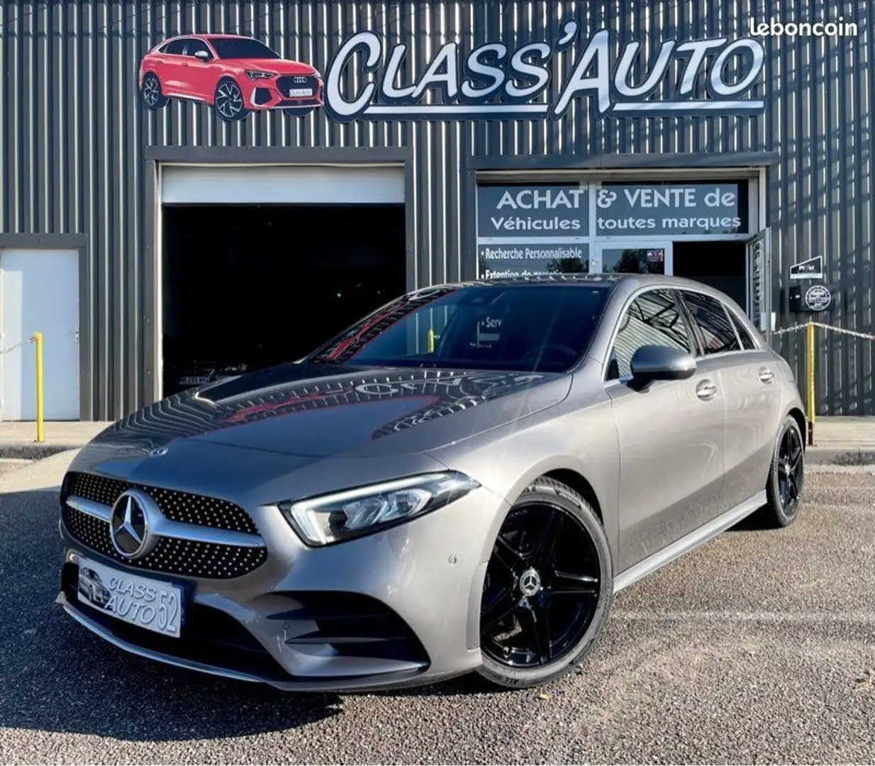 Mercedes-Benz A 200 MERCEDES 200 D AMG Line 8G-DCT TBE Gris - 2