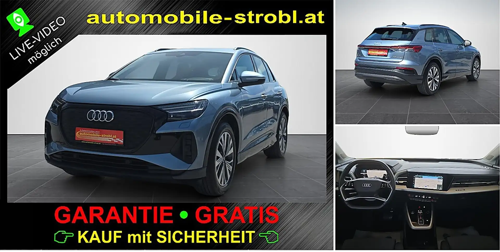 Audi Q4 e-tron Q4 40 e-tron*Matrix*Headup*AHV*GARANTIE* Blau - 1