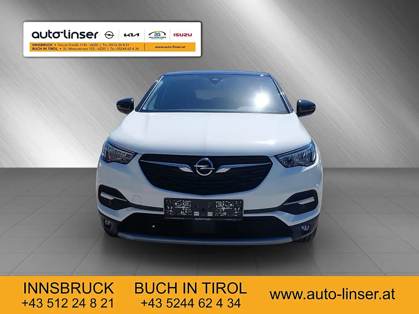 Opel Grandland X 1,2 Turbo Direct Inj. Design Line Start/Stop Weiß - 2