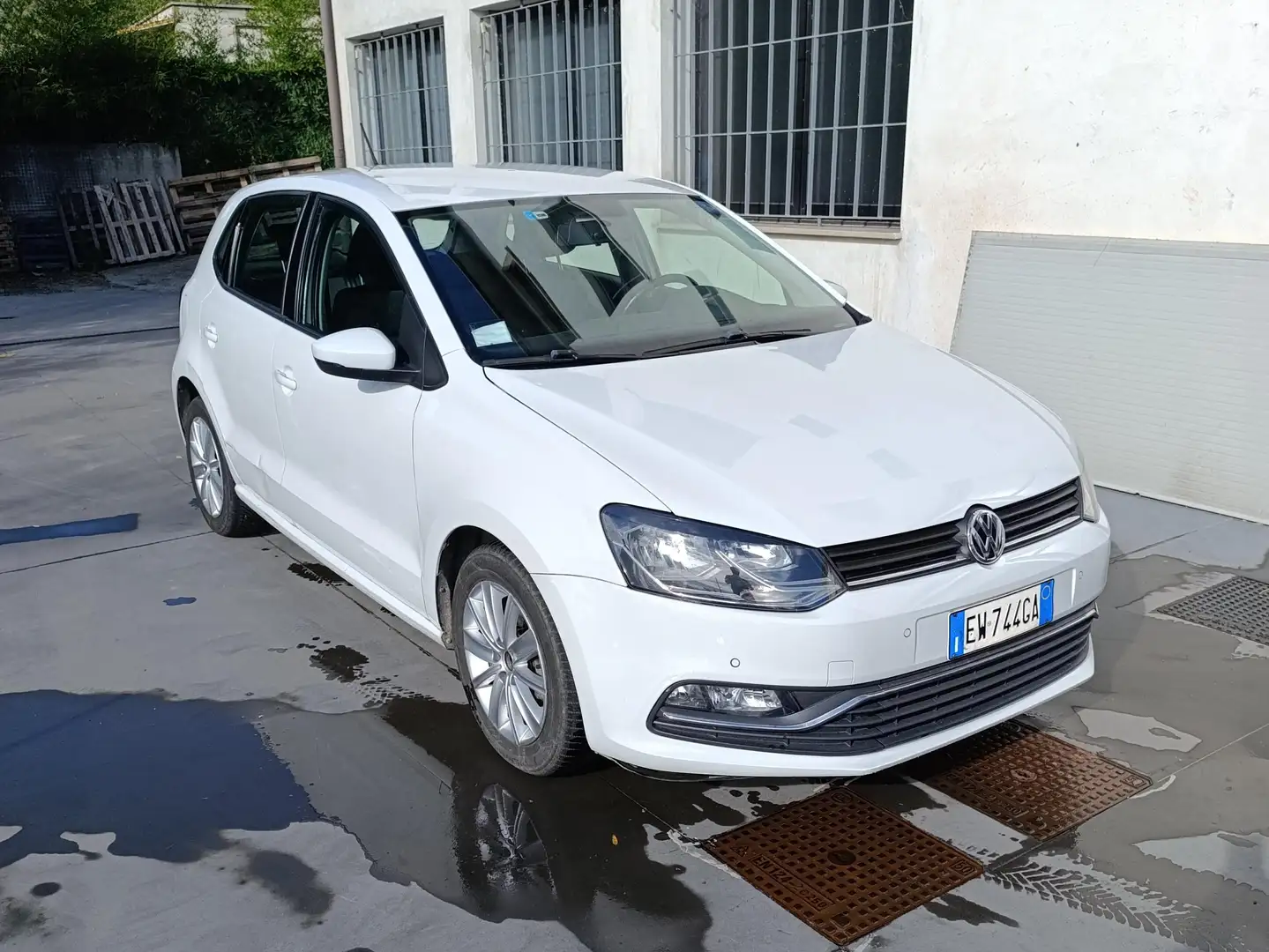 Volkswagen Polo Polo 5p 1.4 tdi Trendline 75cv Bianco - 1