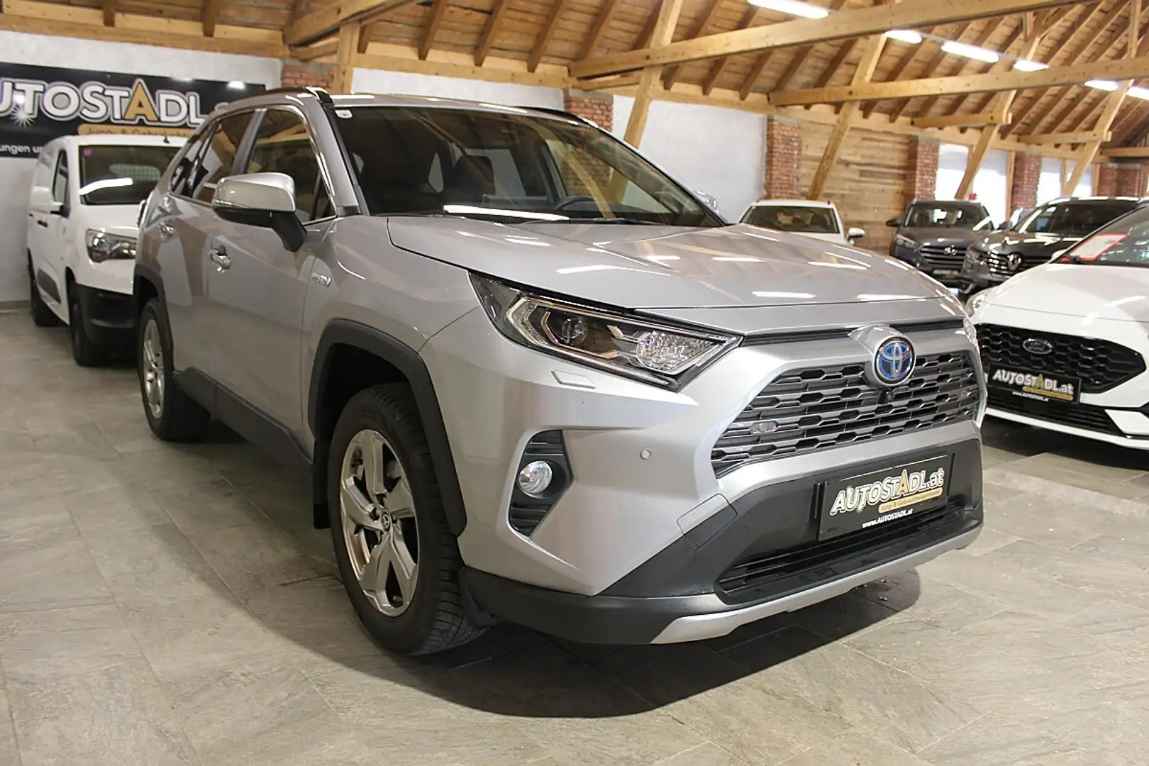 Toyota RAV 4 RAV4 2,5 Hybrid VIP AWD/AHV-LEDER-NAVI-TOP!!!! Grau - 2