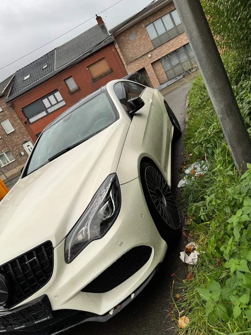 Mercedes-Benz E 220 Coupe E 220 CDI BE Blanc - 2