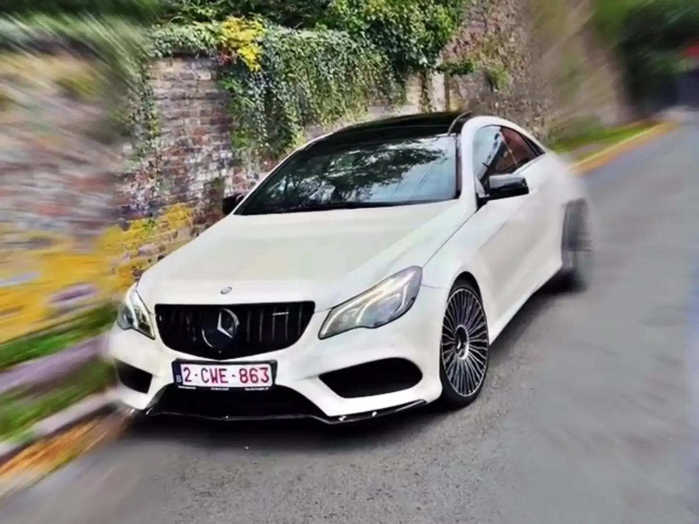 Mercedes-Benz E 220 Coupe E 220 CDI BE Blanc - 1