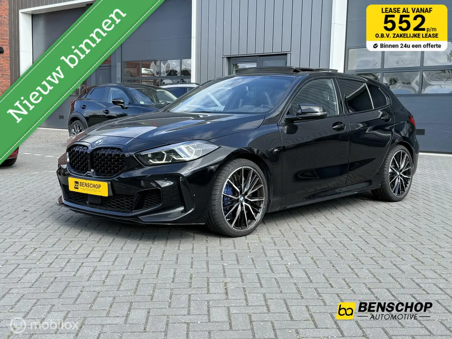 BMW 135 1-serie M135i xDrive High Executive Bucket Seats P Zwart - 1