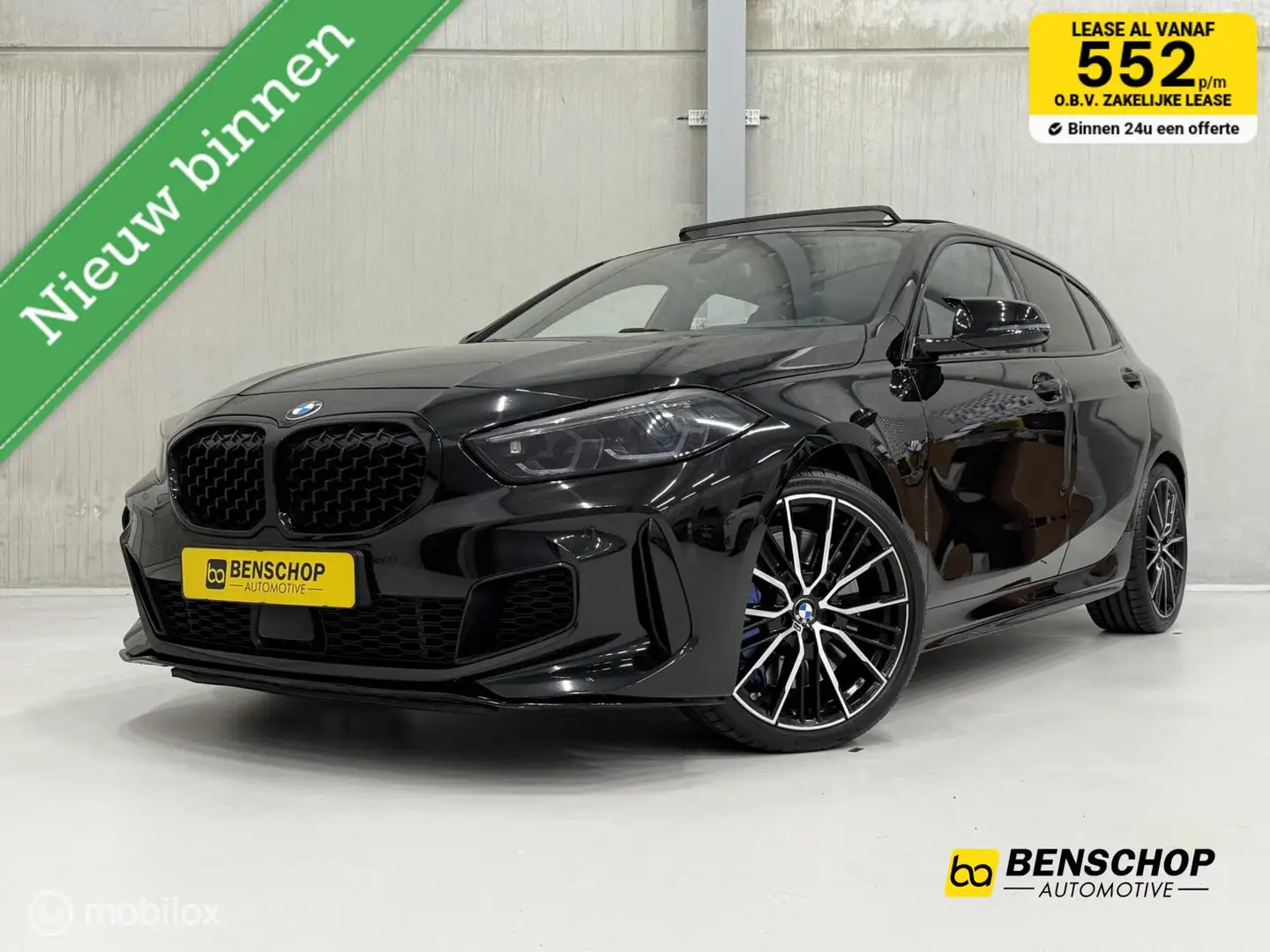 BMW 135 1-serie M135i xDrive High Executive Bucket Seats P Negru - 1