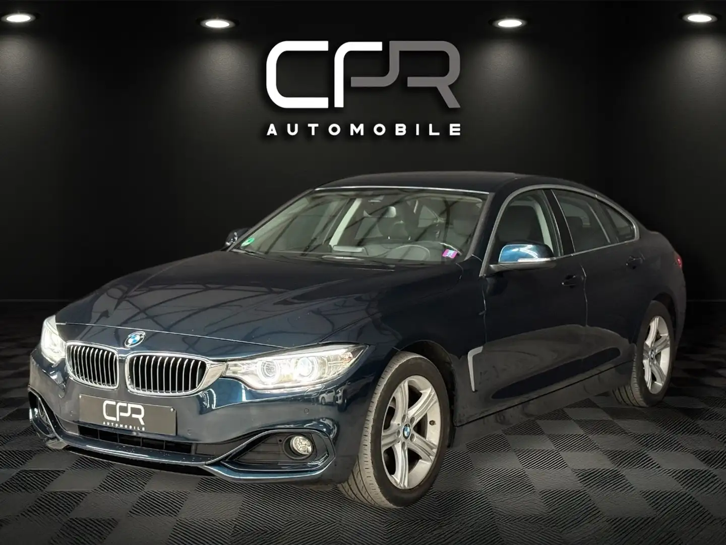 BMW 420 d * X DRIVE * PACK M INT * GPS * XENON * CUIR * Bleu - 1