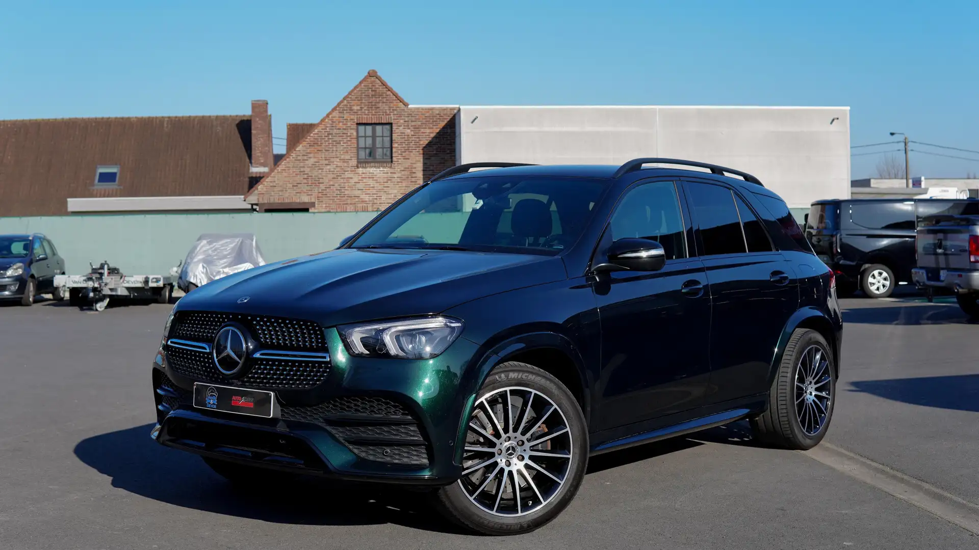 Mercedes-Benz GLE 350 GLE-Coupe 350 de 4Matic 9G-TRONIC AMG-LINE Zelená - 1