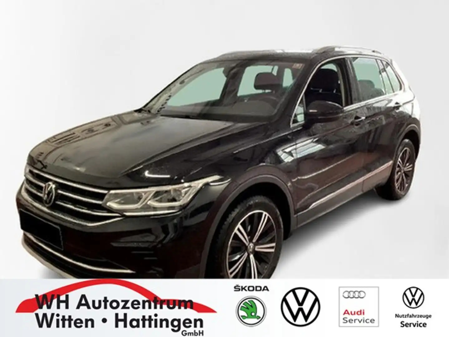 Volkswagen Tiguan 2.0 TSI DSG 4Motion Elegance NAVI AHK REARVIEW ... Zwart - 1