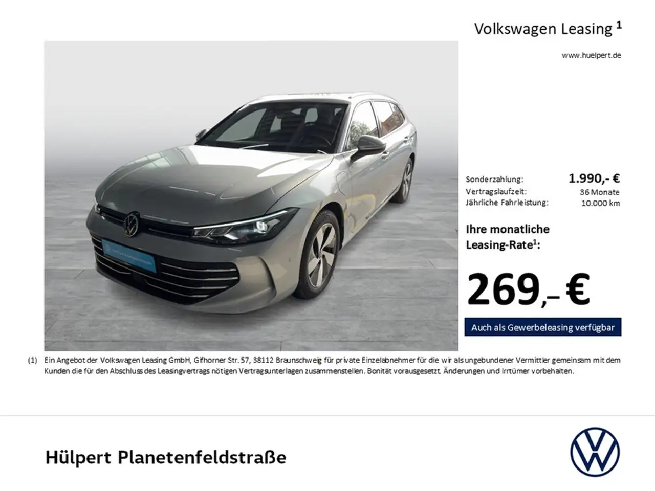 Volkswagen Passat Variant 1.5 HYBRID BUSINESS AHK CAM ACC