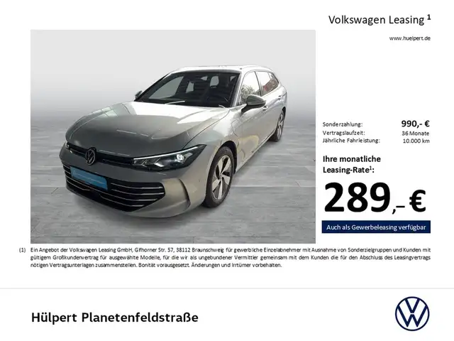 Volkswagen Passat Variant 1.5 HYBRID BUSINESS AHK CAM ACC