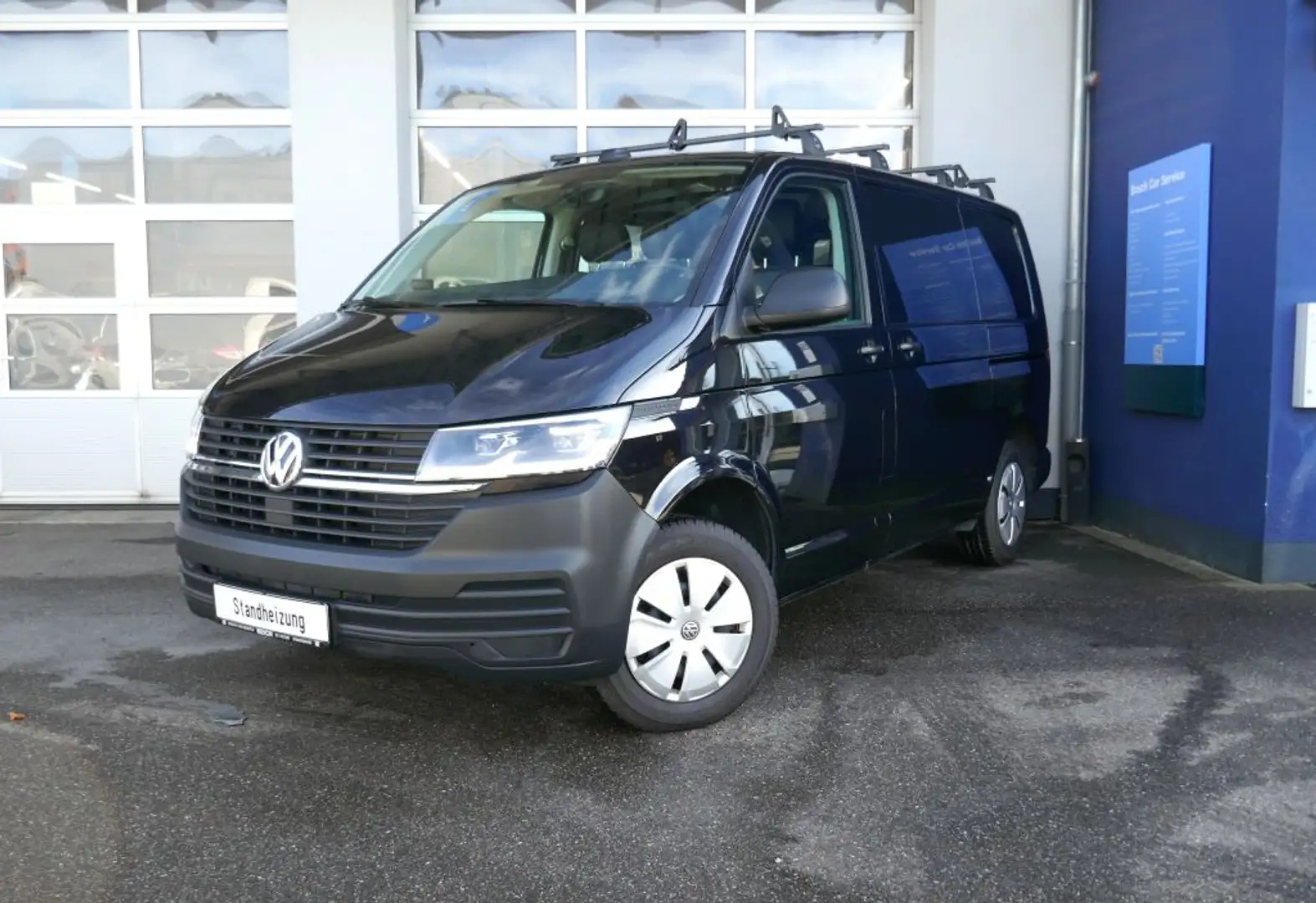 Volkswagen T6.1 Transporter Kurz AHK STANDHZ LED KLIMA KAMERA TEMPOMAT Schwarz - 1