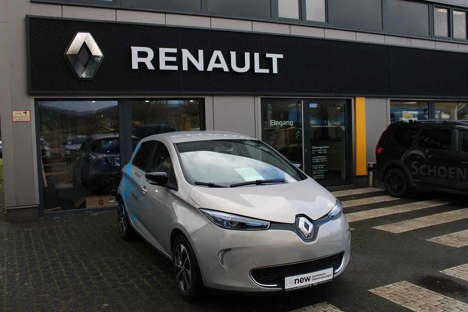 Renault ZOE Z.E. 40 INTENS (Batteriemiete) Silber - 1