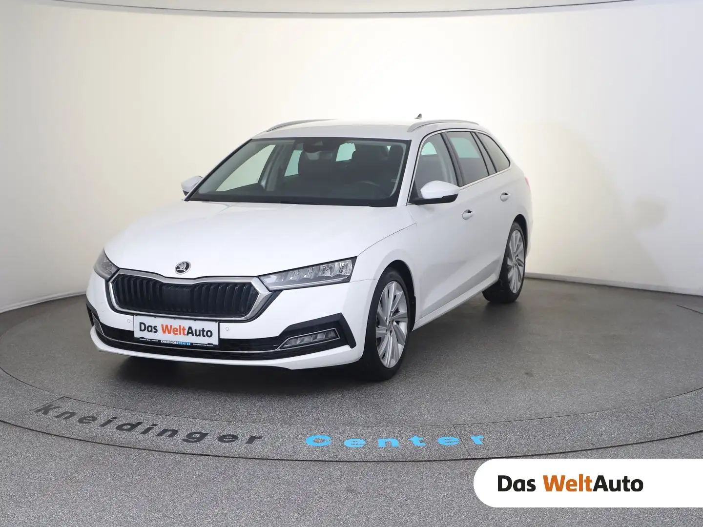 Skoda Octavia Style TDI DSG Weiß - 1