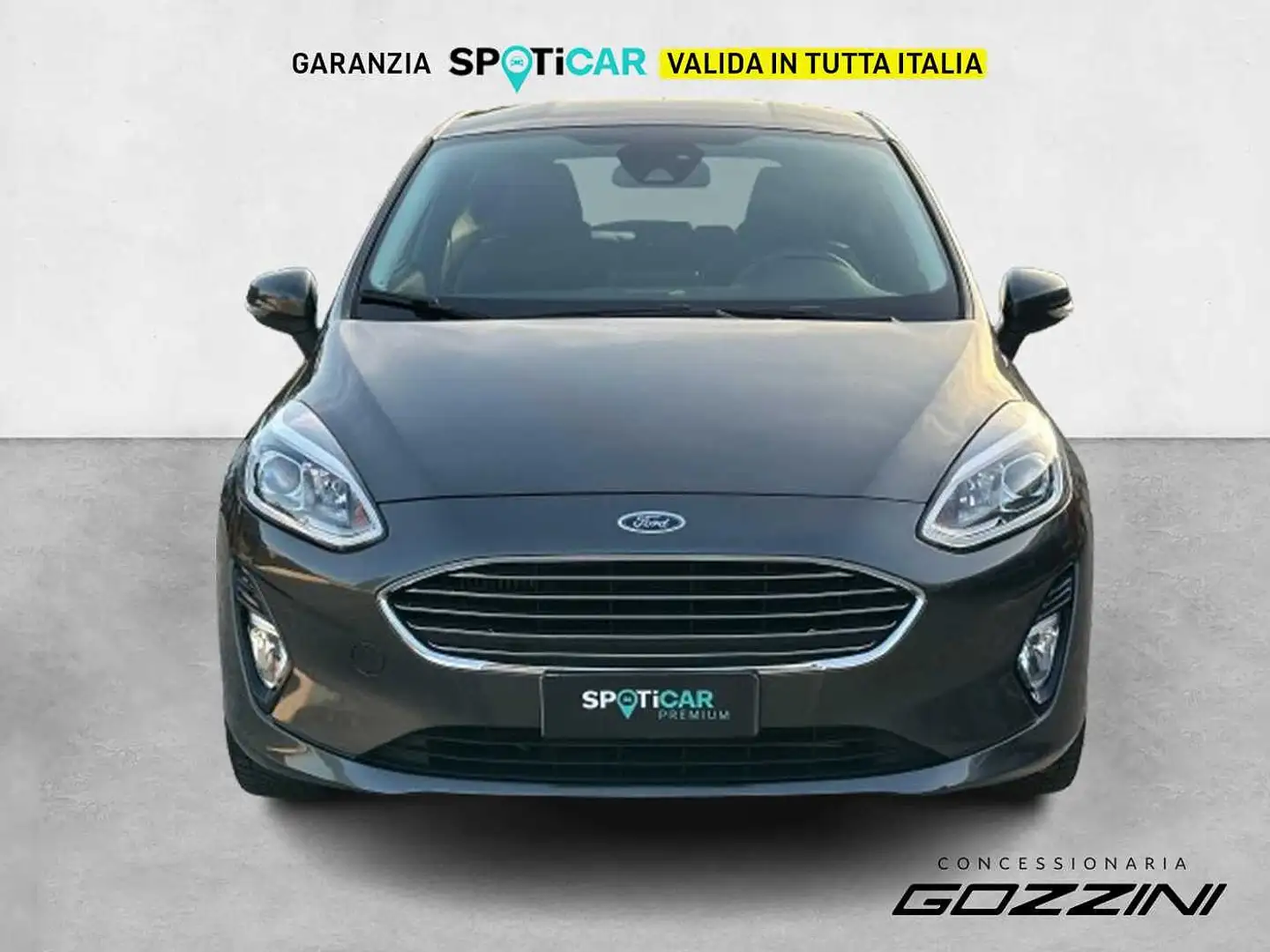 Ford Fiesta 1.0 Ecoboost 100 CV aut. 3 porte Titanium Grijs - 2