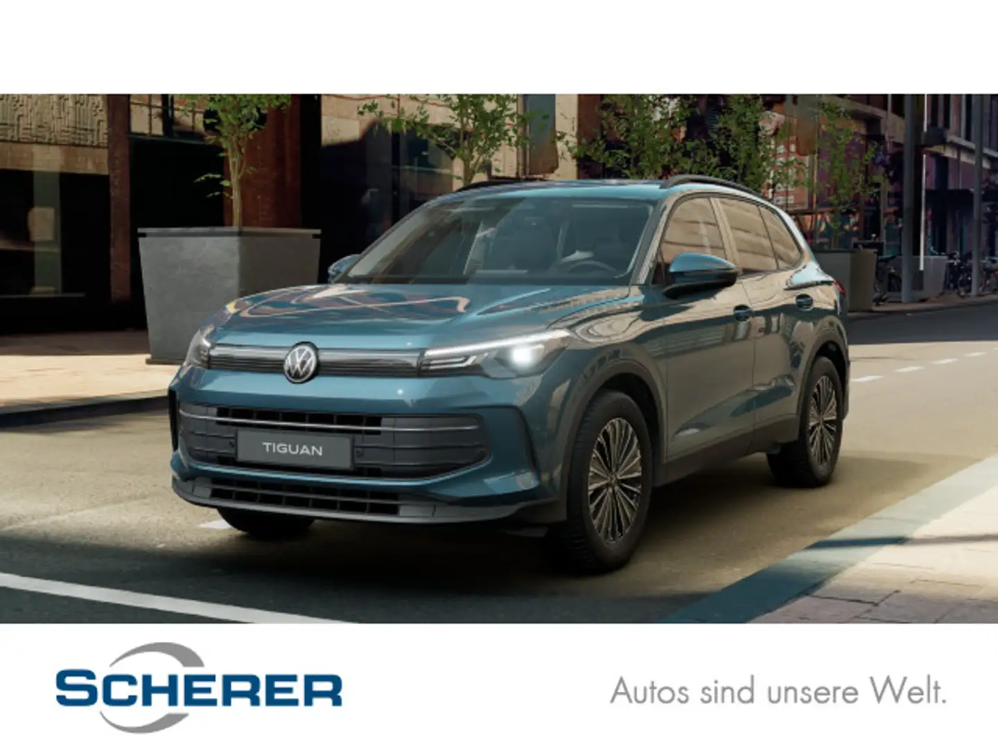 Volkswagen Tiguan 2.0 TDI DSG Life AHK/Kamera/Navi/Standh. Blau - 1