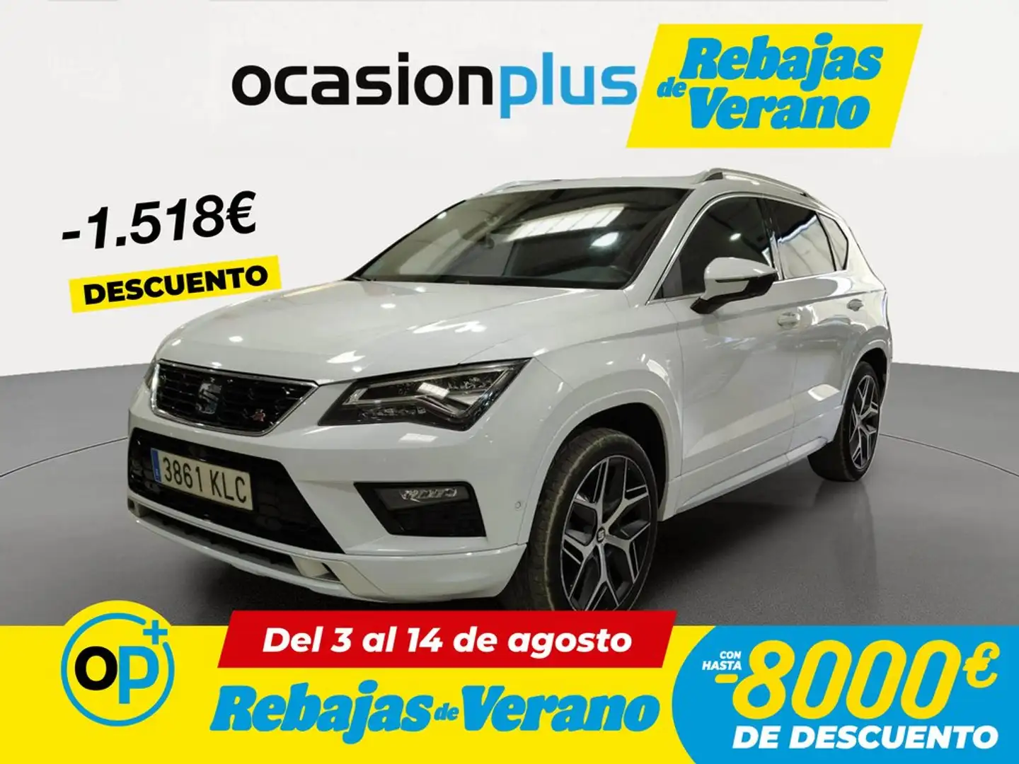 SEAT Ateca 2.0TSI S&S FR 4Drive DSG7 Blanco - 1