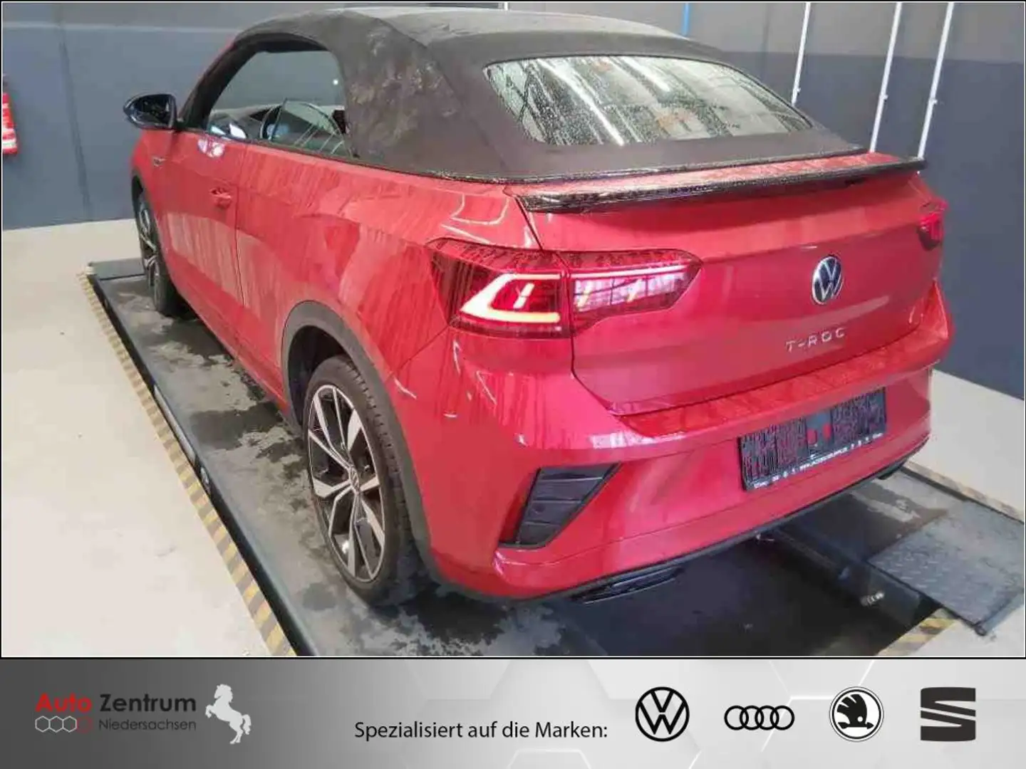 Volkswagen T-Roc Cabrio 1.5 TSI R-Line CarPlay AHK*LEDER*beatsAudio Rot - 2
