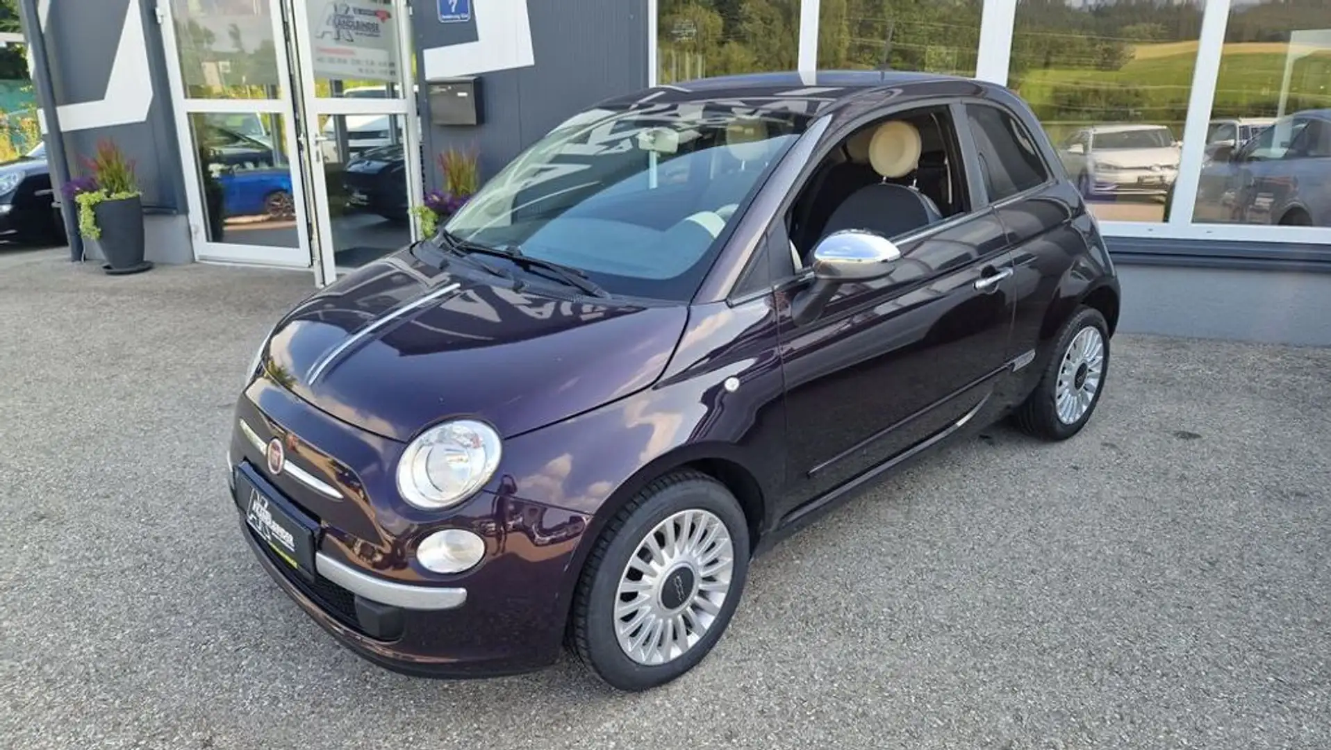 Fiat 500 1,2 69 Pop Mauve - 2