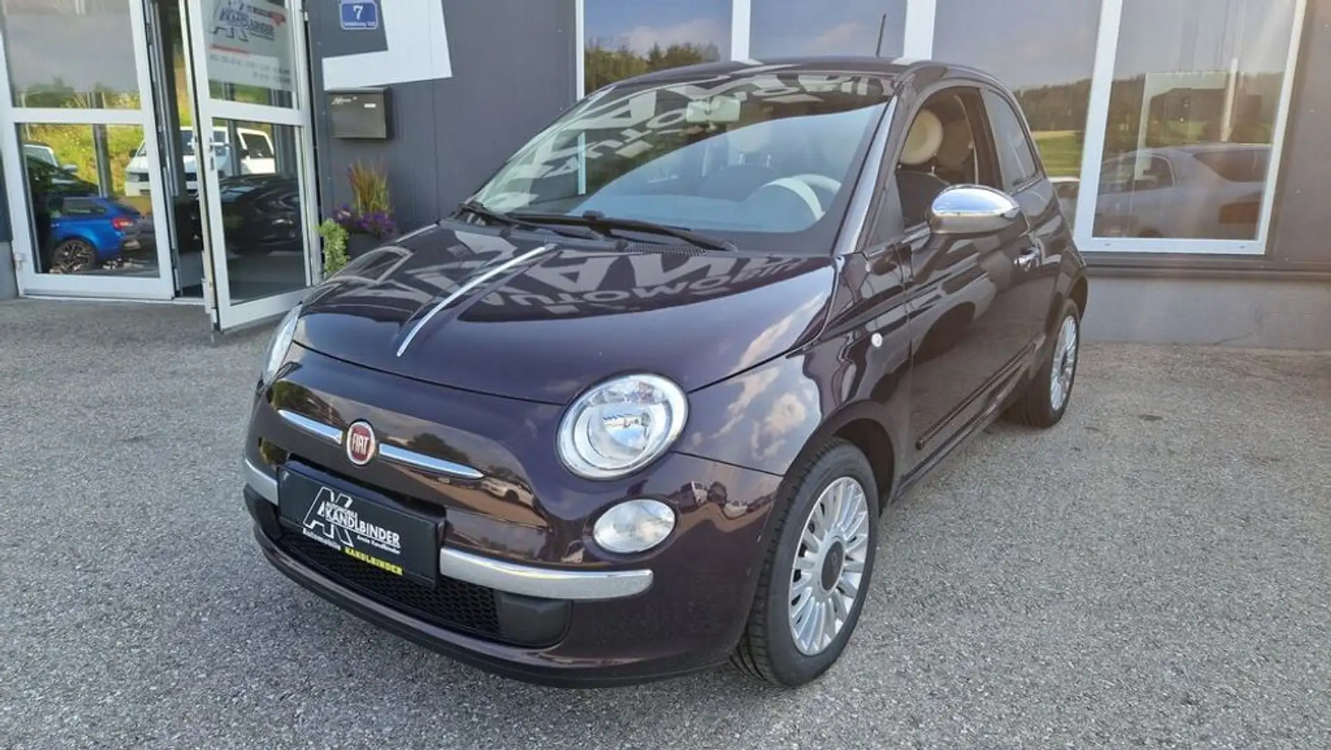 Fiat 500 1,2 69 Pop Mauve - 1