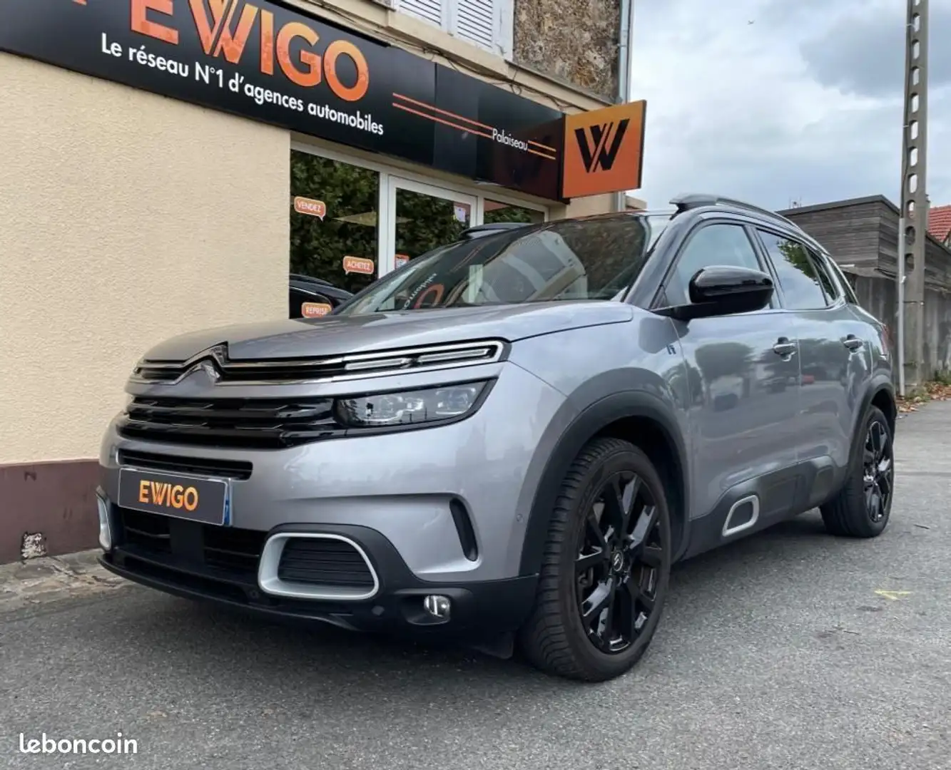 Citroen C5 Aircross Citroën 1.6 225Ch HYBRID PHEV SHINE PACK  Gris - 1