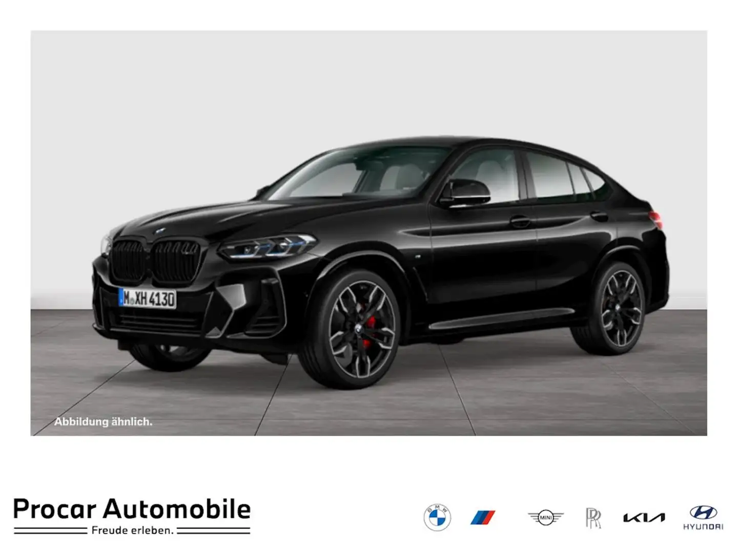 BMW X4 M 40i HUD RFK NAVI Standh. LED Laser PDC V+H Noir - 1