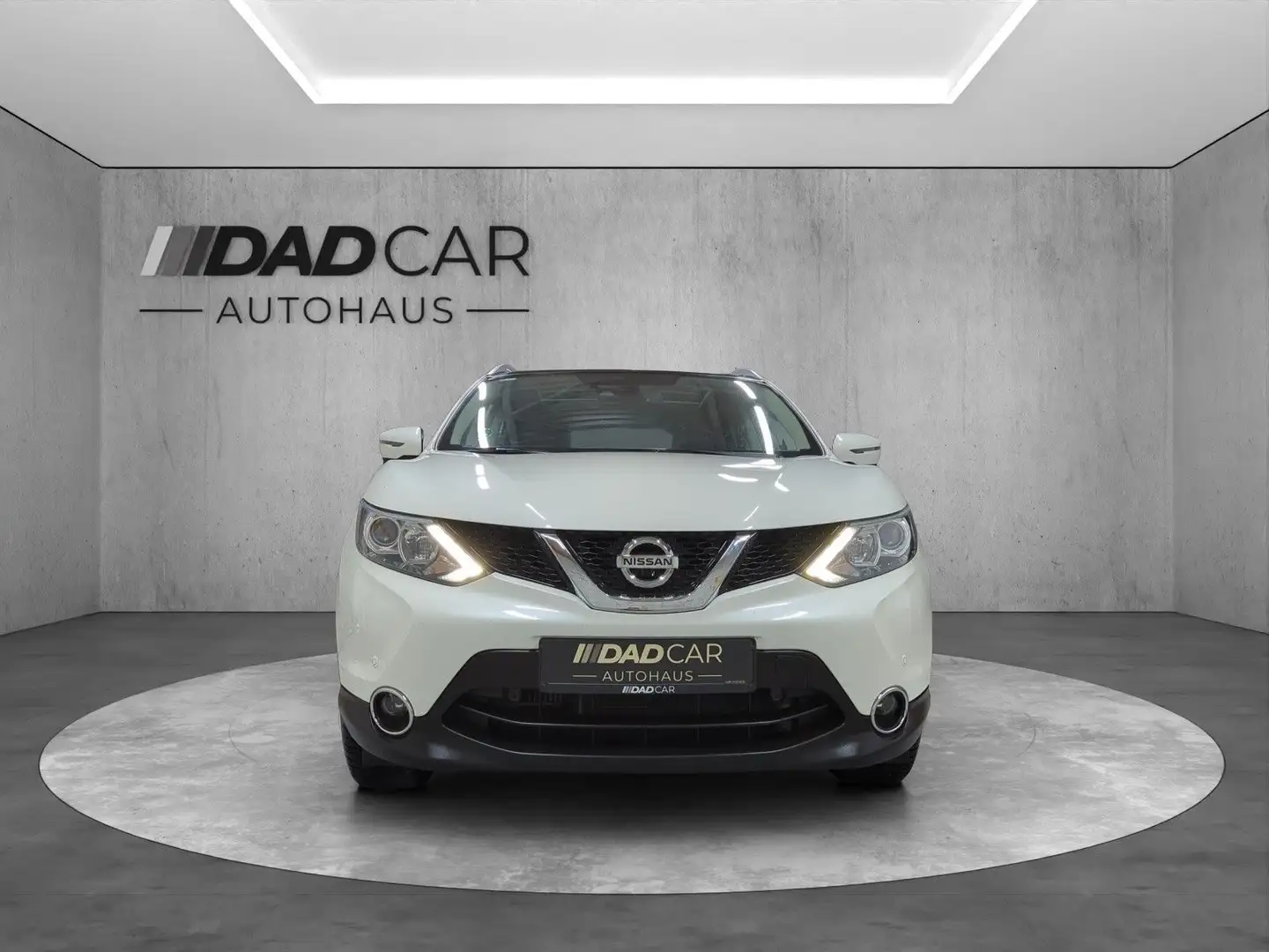 Nissan Qashqai N-Connecta360° PANO NAVI behz. WSS Weiß - 2