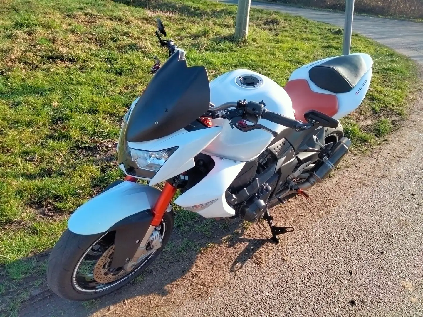 Kawasaki Z1000 SX Bianco - 1