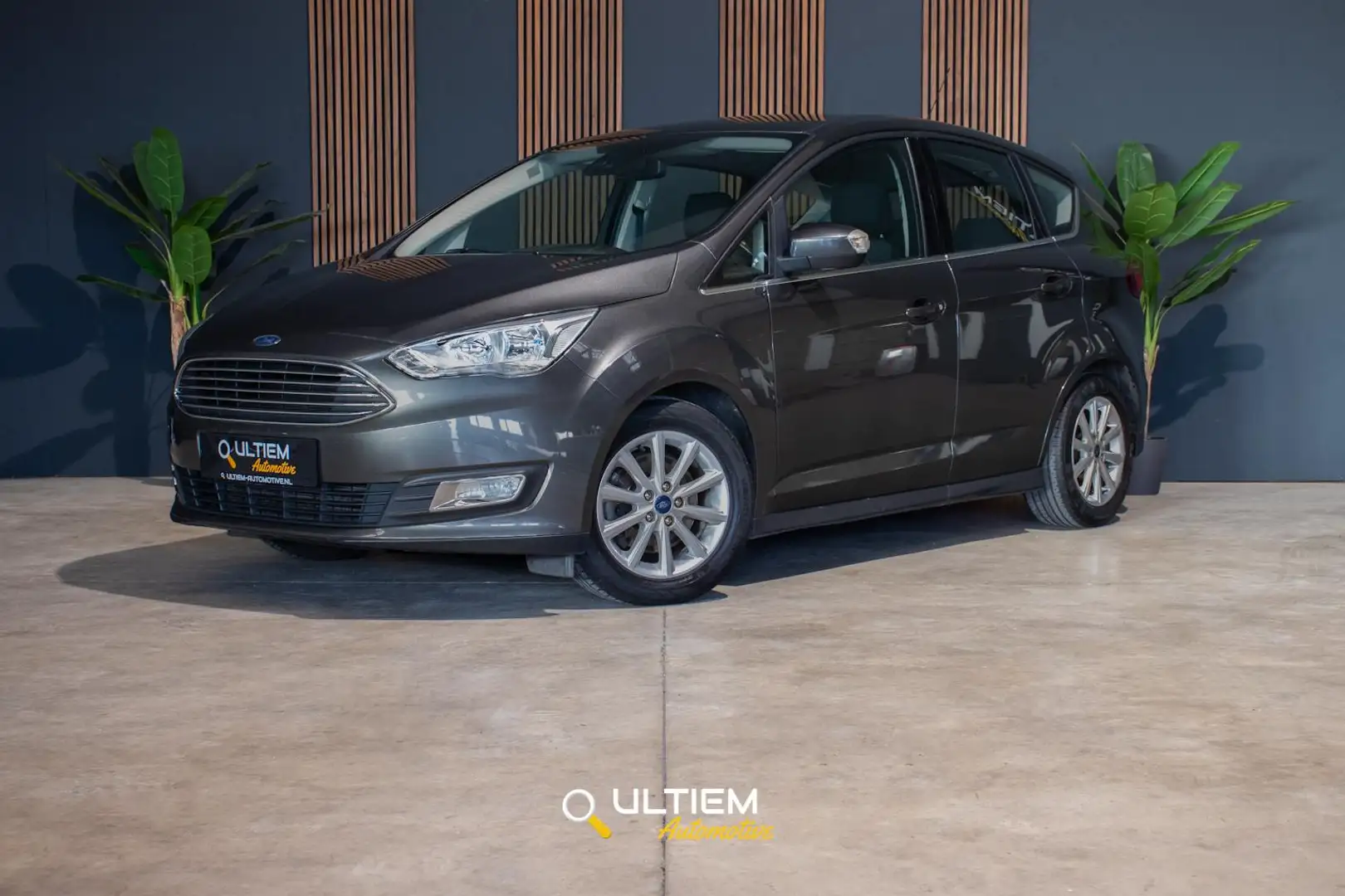 Ford C-Max 1.5 Titanium 150 pk | NAVI*CRUISE*CLIMA Gris - 1