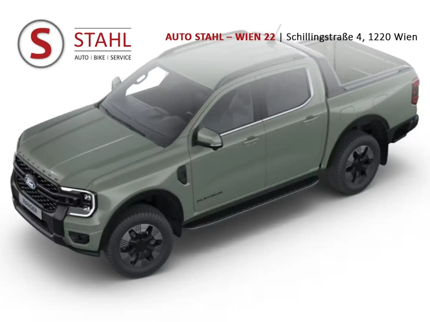 Ford Ranger Ranger Doppelkabine Platinum e-4WD 2.3 EcoBoost... Grün - 1