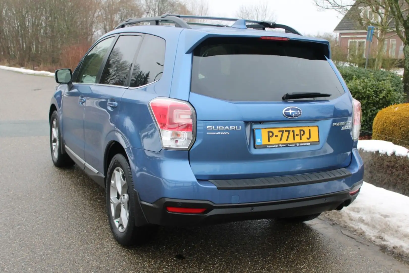 Subaru Forester 2.5 PZEV 218pk AWD automaat leer/ECC/ACC/pano-schu Bleu - 2
