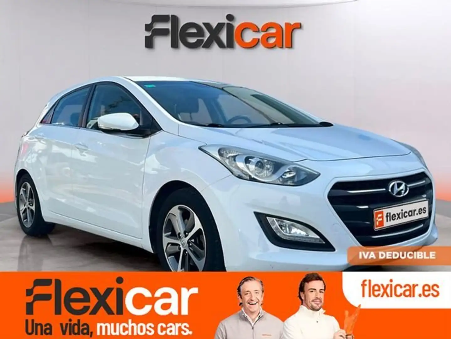 Hyundai i30 1.6CRDi Style Blue DT 136 Blanc - 1