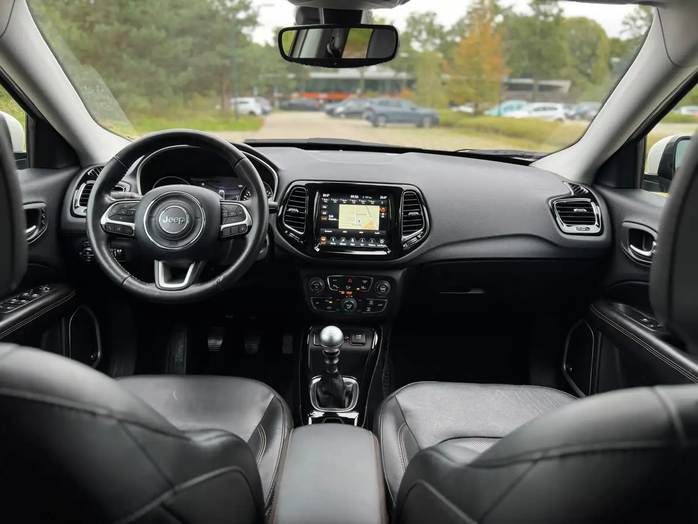 Jeep Compass 1.4 MultiAir Limited, parelmoer wit, achteruitrijc Blanc - 2