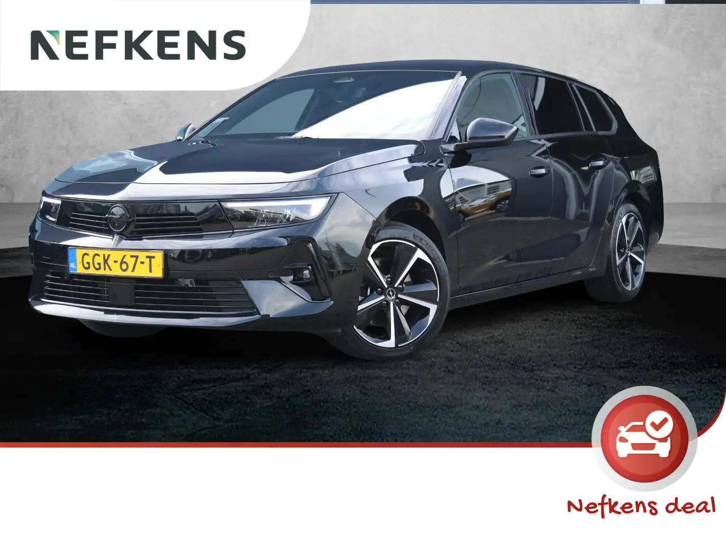 Opel Astra Sports Tourer 1.2 Turbo Hybrid GS 360° Camera | Na Zwart - 1