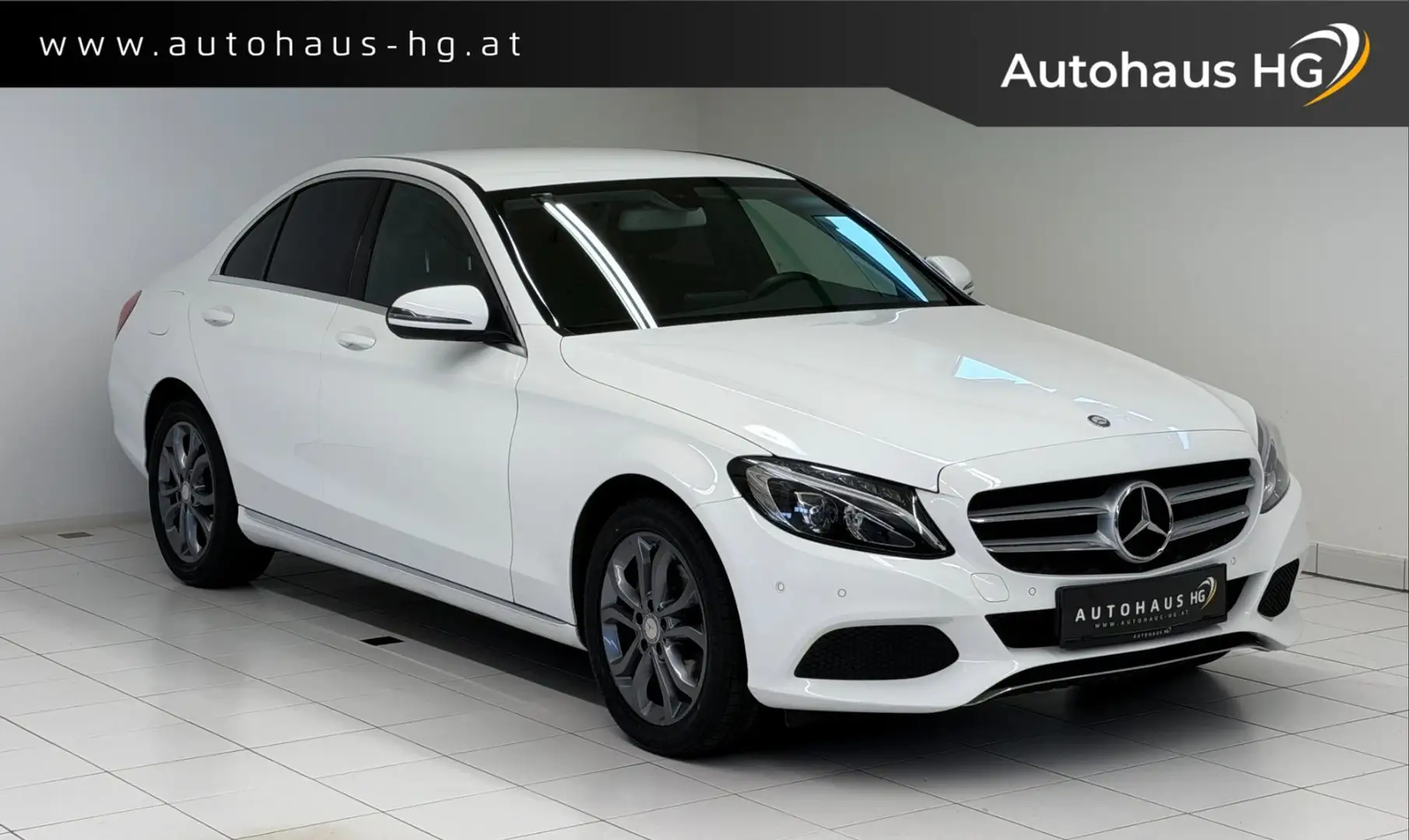 Mercedes-Benz C 180 C-Klasse C 180 CDI Avantgarde d*1.BESITZ*LED*NAVI Weiß - 1